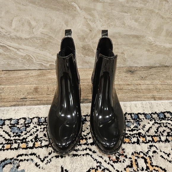 Black Rain Boots - Picture 2 of 7